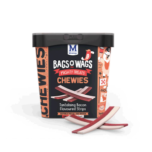 MONTEGO Bags O Wags Chewies 1.5kg Bacon Strips