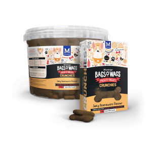 MONTEGO Bags O Wags Crunchies 2kg Boerewors Flavour