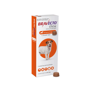 MSD Bravecto Dogs Small 4.5 - 10kg : 250mg